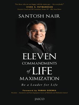 cover image of Eleven Commandments of Life Maximization